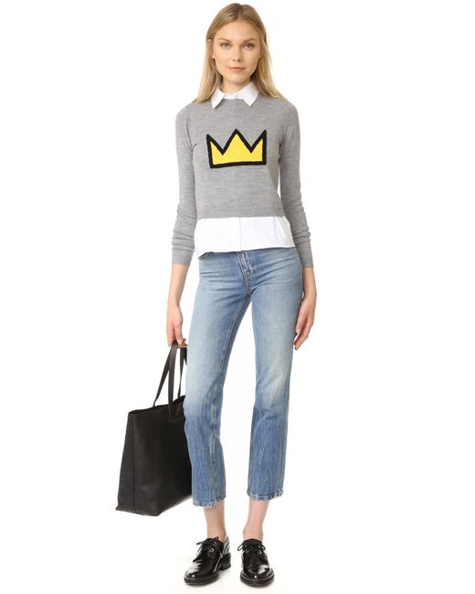 Alice and olivia crown sweater sale